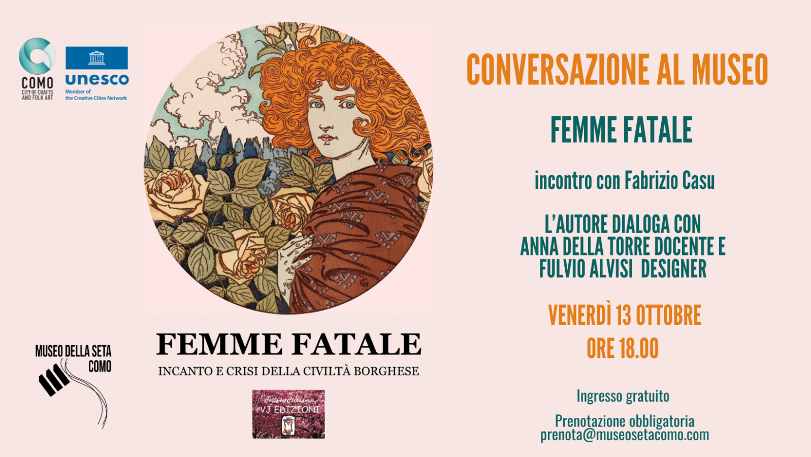 Conversazioni al Museo - Presentazione del libro ''Femme Fatale